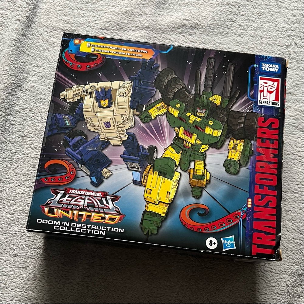 Transformers Legacy United Doom 'n Destruction Collection, Bludgeon & Rukus,